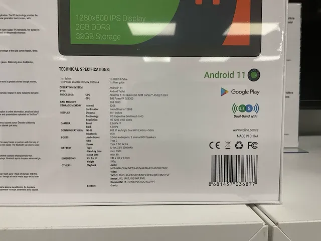 Redline space a10 tablet (6x) - afbeelding 2 van  3