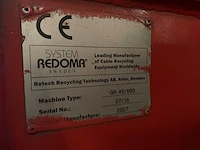 Redoma - firefox turbo cable - recycle plant - afbeelding 149 van  196