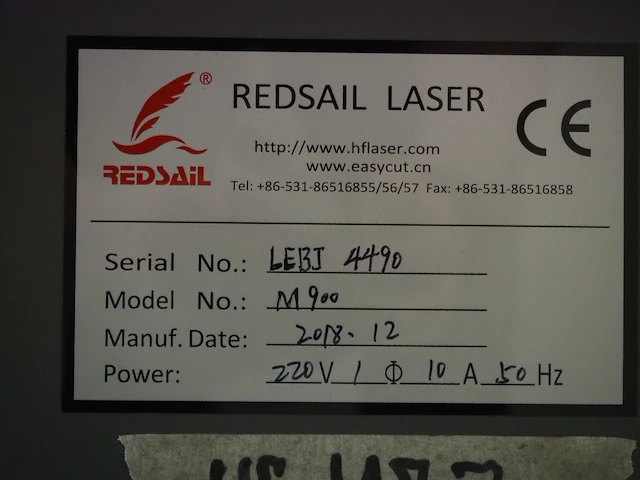 Redsail laser - afbeelding 4 van  15