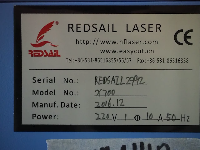 Redsail laser - afbeelding 4 van  17