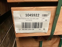 Redvision paal geschaafd verlijmd 250x14x14 cm (19x) - afbeelding 7 van  7