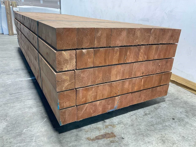 Redvision paal geschaafd verlijmd 300x12x12 cm (25x) - afbeelding 5 van  8