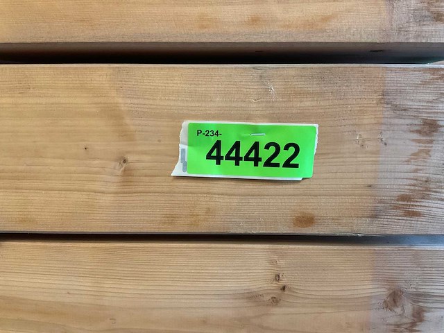 Redvision paal geschaafd verlijmd 400x12x12 cm (10x) - afbeelding 8 van  8