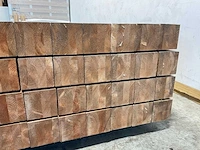 Redvision paal geschaafd verlijmd 400x14x14 cm (10x) - afbeelding 2 van  7