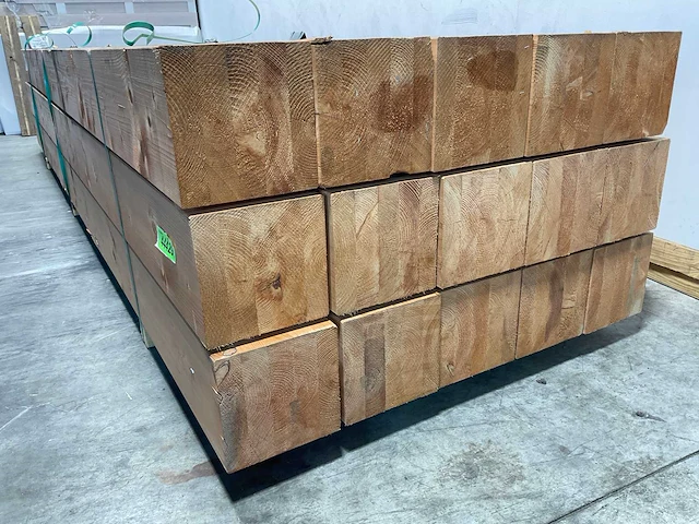 Redvision paal geschaafd verlijmd 400x20x20 cm (4x) - afbeelding 4 van  7