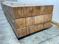 Redvision paal geschaafd verlijmd 400x20x20 cm (4x) - afbeelding 3 van  7