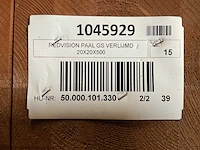 Redvision paal geschaafd verlijmd 500x20x20 cm (6x) - afbeelding 7 van  7