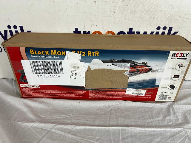 Reely reely re-7045497 rc boot 1 stuk(s) rc boot rtr 420 mm - afbeelding 2 van  2