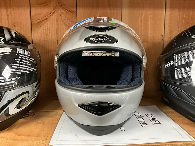 Reevu motorhelm xxl - afbeelding 3 van  5