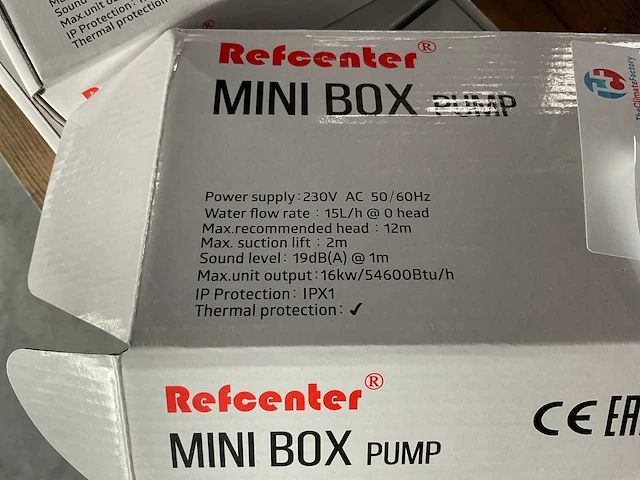 Refcenter mini box pump (6x) - afbeelding 3 van  3