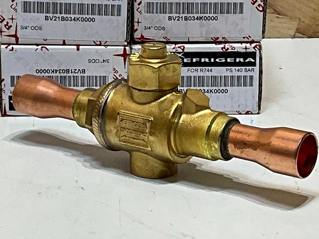 Refrigera bv21b034k0000 kogelafsluiter 2-weg co2 3/4" ods k65 140 bar (5x) - afbeelding 5 van  5