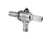 Refrigera bv31yd40x0104 kogelafsluiter 3-weg co2 rvs dn40 ods 130 bar v-port - afbeelding 8 van  10