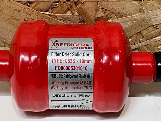 Refrigera fd70005301010 filterdroger 10mm ods 60 bar (30x) - afbeelding 2 van  5