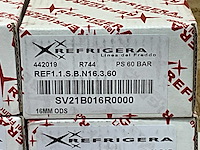 Refrigera sv21b016r0000 kogelafsluiter 2-weg co2 5/8" ods 60 bar schrader (10x) - afbeelding 4 van  8