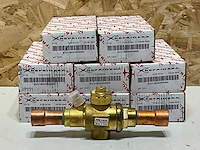 Refrigera sv21b034r0000 kogelafsluiter 2-weg co2 3/4" ods 60 bar schrader (8x) - afbeelding 2 van  6