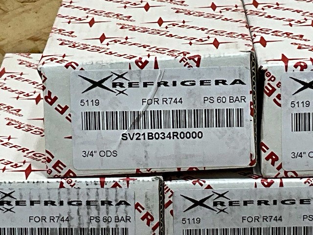 Refrigera sv21b034r0000 kogelafsluiter 2-weg co2 3/4" ods 60 bar schrader (8x) - afbeelding 4 van  6