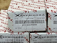 Refrigera sv21b034r0000 kogelafsluiter 2-weg co2 3/4" ods 60 bar schrader (8x) - afbeelding 4 van  6