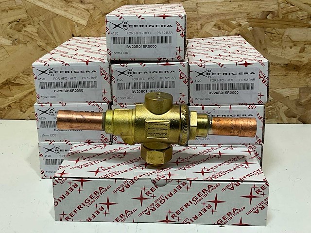 Refrigera sv21b034r0000 kogelafsluiter 3/4” voor co2 (11x) - afbeelding 1 van  7