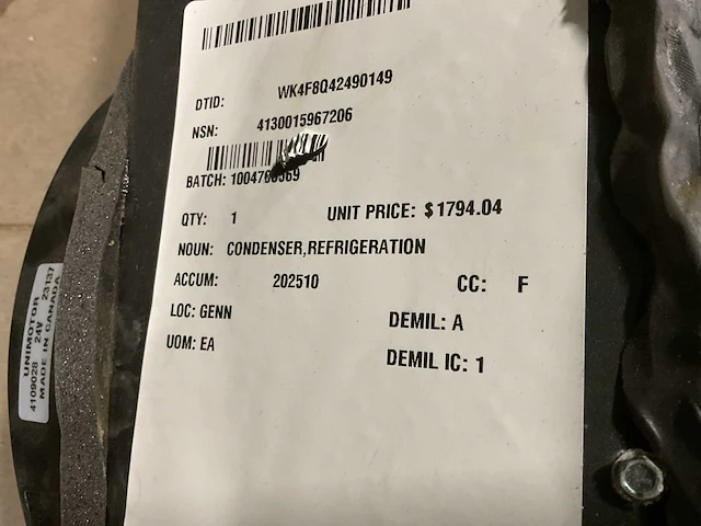 Refrigeration condensor - afbeelding 6 van  6