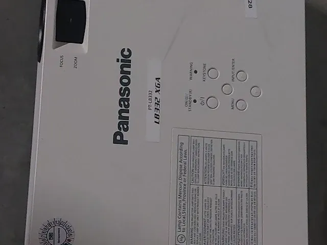 Refurbished panasonic pt-lb332 met 4428 uur - afbeelding 1 van  3