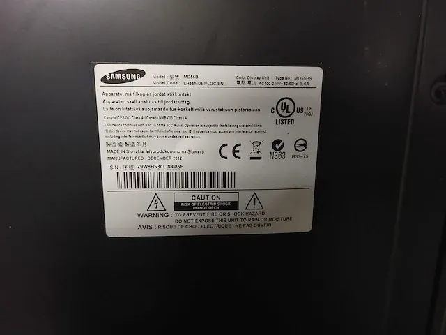 Refurbished samsung 55 inch monitor/tv md55b - afbeelding 3 van  5
