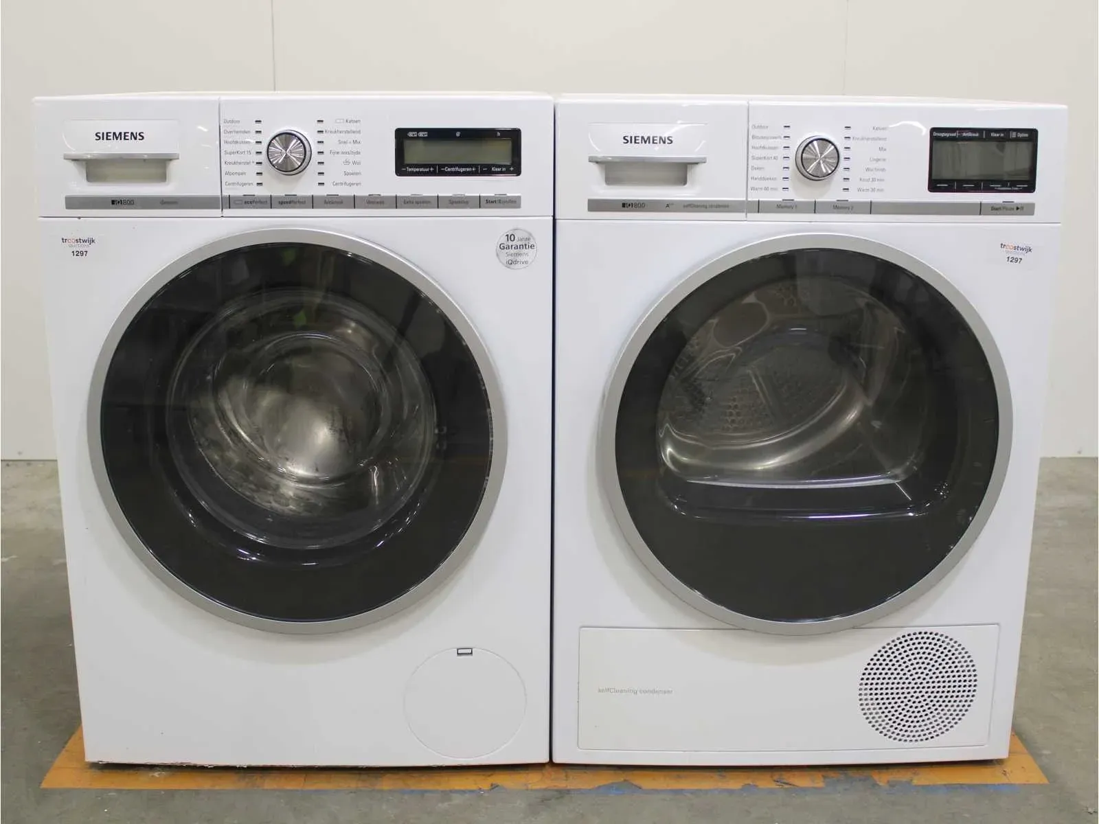 Refurbished wasmachines en wasdrogers
