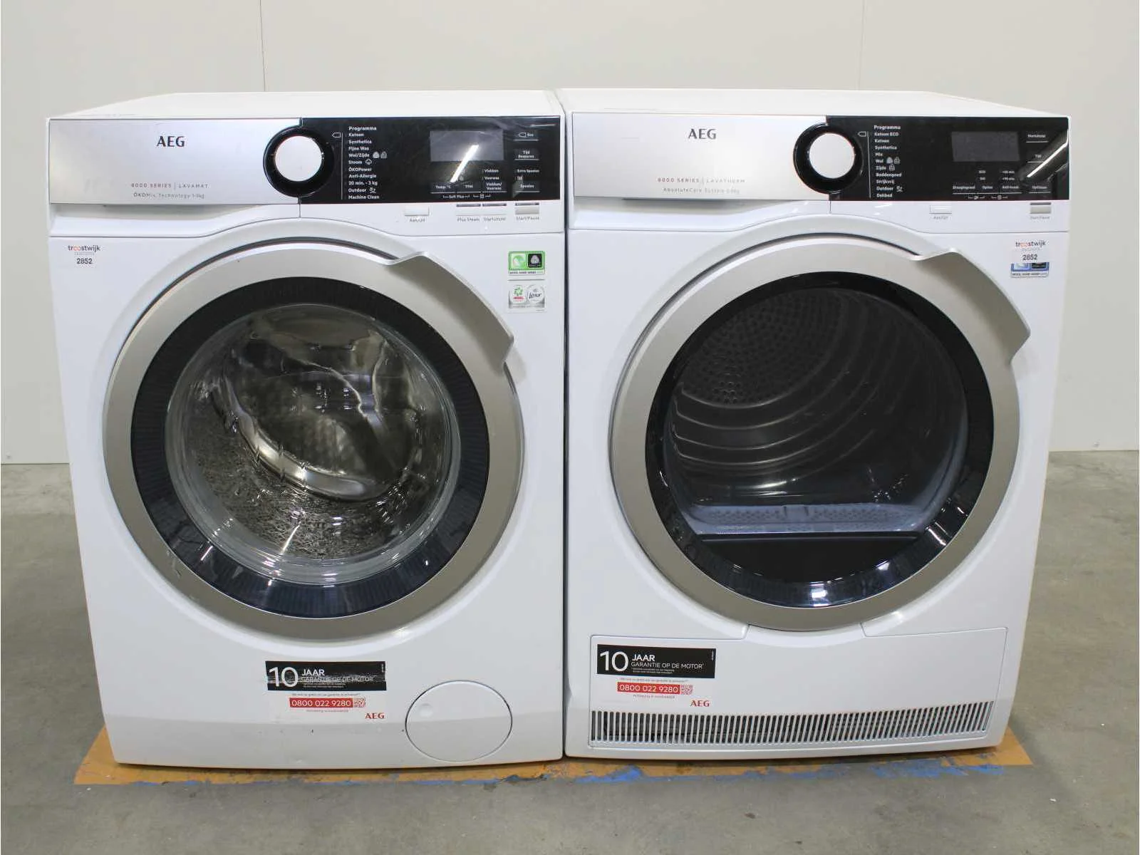Refurbished wasmachines en wasdrogers