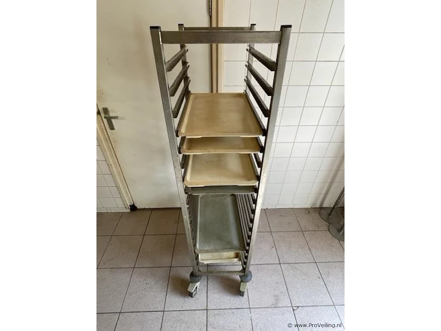 Regaalwagen - 39x55x161cm - afbeelding 1 van  2