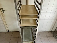 Regaalwagen - 39x55x161cm - afbeelding 1 van  2