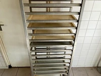 Regaalwagen - 39x55x161cm - afbeelding 2 van  2