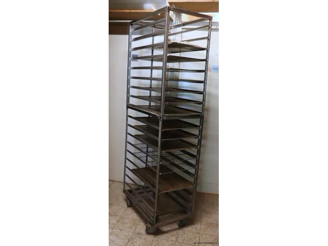 Regaalwagen - 44,5x72x196cm - afbeelding 1 van  3