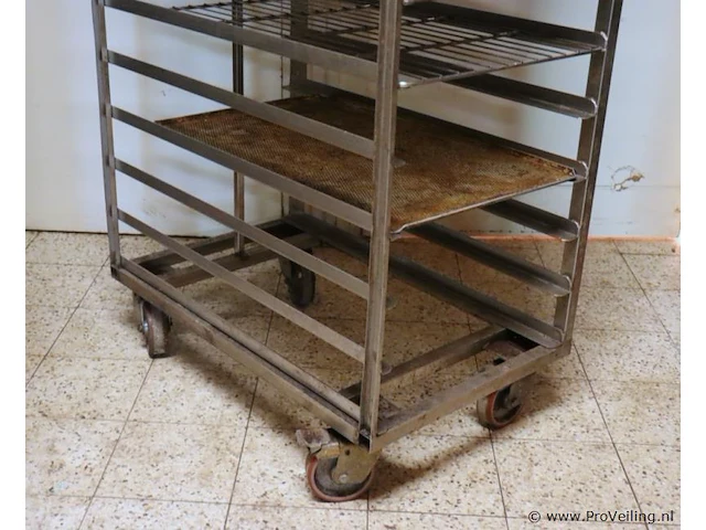 Regaalwagen - 44,5x72x196cm - afbeelding 2 van  3