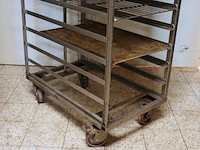 Regaalwagen - 44,5x72x196cm - afbeelding 2 van  3