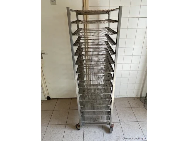 Regaalwagen - 46x61x169cm - afbeelding 1 van  2