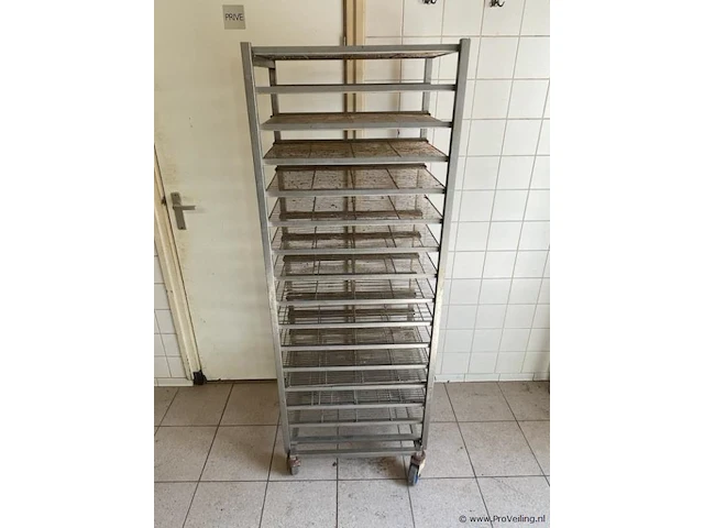 Regaalwagen - 46x61x169cm - afbeelding 2 van  2