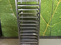 Regaalwagen - 46x62x162cm incl. (bak) platen & gastroplus afdekhoes - afbeelding 2 van  10