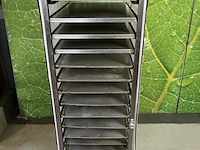 Regaalwagen - 46x62x162cm incl. (bak) platen & gastroplus afdekhoes - afbeelding 3 van  10
