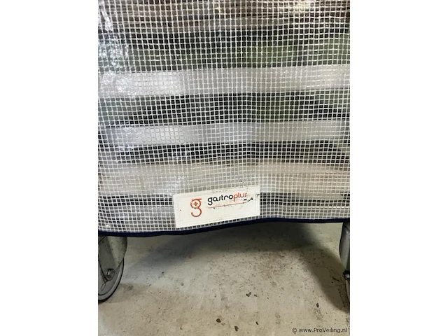 Regaalwagen - 46x62x162cm incl. (bak) platen & gastroplus afdekhoes - afbeelding 7 van  10
