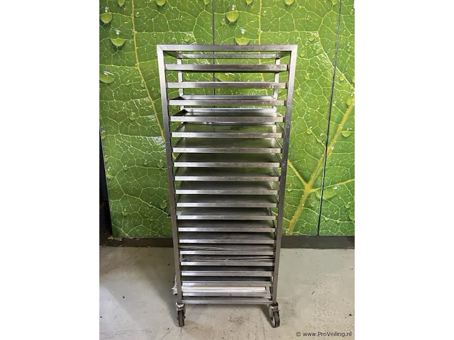 Regaalwagen - 46x62x162cm incl. (bak) platen & gastroplus afdekhoes - afbeelding 10 van  10