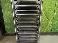 Regaalwagen - 46x62x162cm incl. (bak) platen & gastroplus afdekhoes - afbeelding 3 van  10