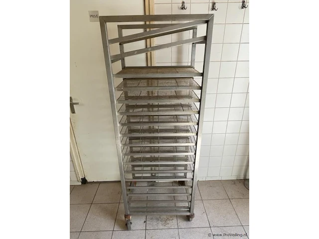 Regaalwagen - 47x63x174cm - afbeelding 2 van  2