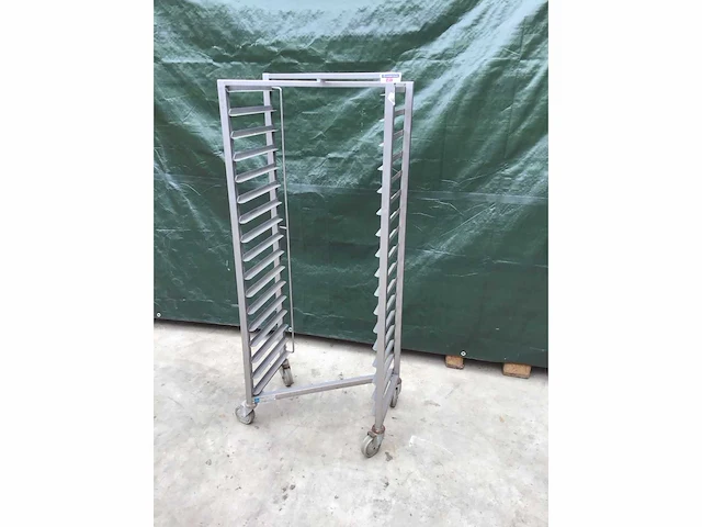 Regaalwagen / platenwagen - afbeelding 2 van  4