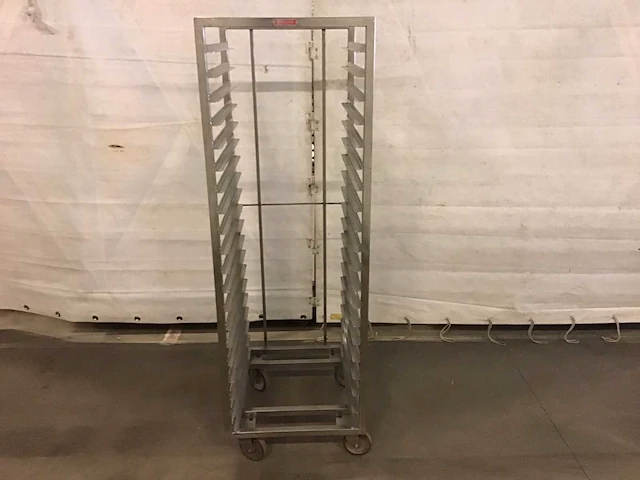 Regaalwagen rvs - afbeelding 1 van  2
