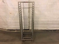 Regaalwagen rvs - afbeelding 1 van  2