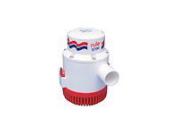 Regel 3700 gph marine bilge pomp nietautomatisch 16a 24 volt dc wit/rood - afbeelding 1 van  1