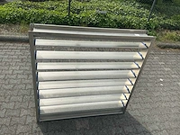 Regelbare register/lamellen/kanaalklep (10) - afbeelding 9 van  16
