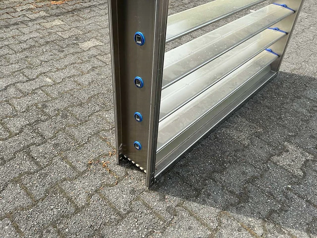 Regelbare register/lamellen/kanaalklep (10) - afbeelding 16 van  16