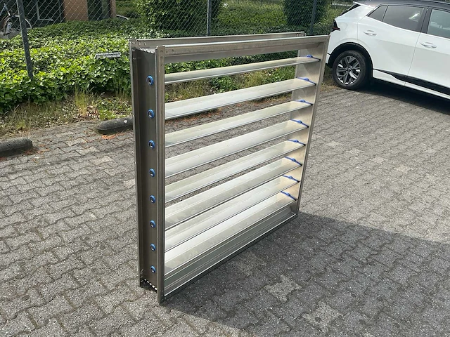 Regelbare register/lamellen/kanaalklep (2) - afbeelding 1 van  16