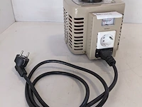Regelbare transformator / traploze dimmer variac - afbeelding 1 van  7