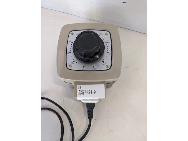Regelbare transformator / traploze dimmer variac - afbeelding 3 van  7